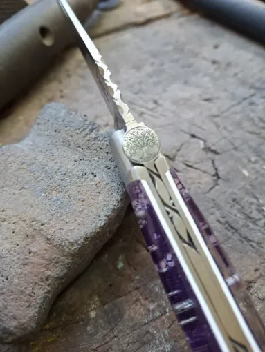 Gravure laser sur couteaux Laguiole : Éric Miquel (Esprit d’Aubrac) à fait confiance à DIAM LASER, Lyon, Diam Laser