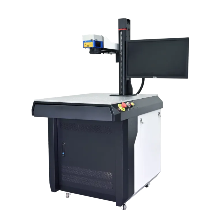 Laser fibre DM 20 F avec bureau intégré | Machine de gravure laser professionnelle métal | DIAM LASER, Lyon, Diam Laser