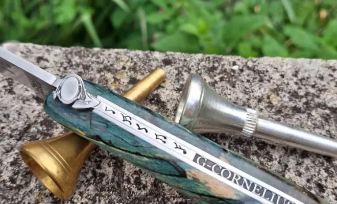 Gravure laser sur couteaux Laguiole : Éric Miquel (Esprit d’Aubrac) à fait confiance à DIAM LASER, Lyon, Diam Laser