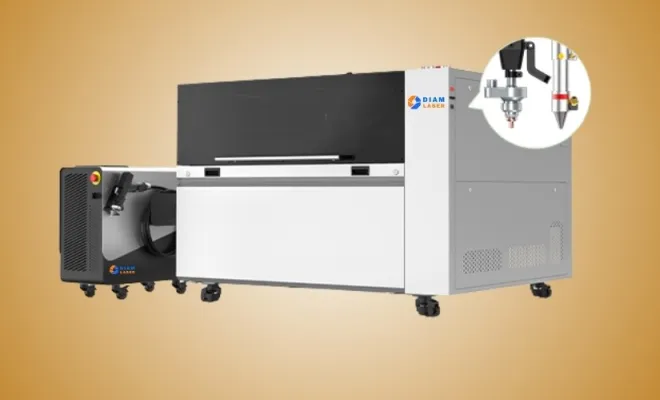 Machine de découpe laser CNC 6 en 1 et machine de soudage laser à fibre, Lyon, Diam Laser