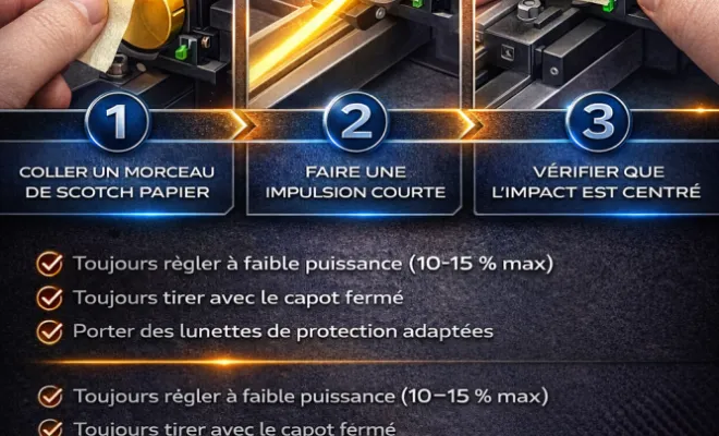 Réglages des miroirs pour CO.²