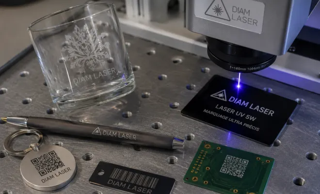 Laser UV de marquage – Haute précision sans échauffement, Diam Laser