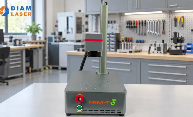 Laser Mini T3 de 20 à 50 W : un équipement compact pour l’atelier et vos événements, Lyon, Diam Laser