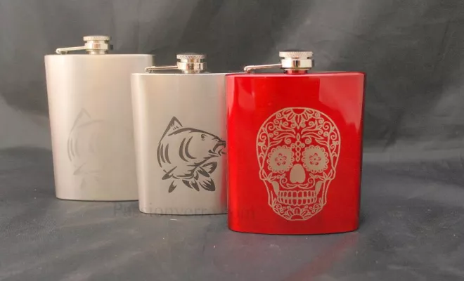 Gravure sur inox avec un laser CO.2, Lyon, Diam Laser