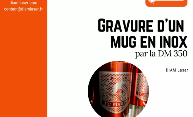 Vidéo de gravure sur un mu en inox avec une machine laser Co2 DIAM Laser, Lyon, Diam Laser
