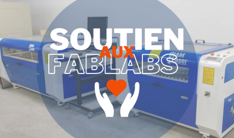 DIAM Laser soutien les fablabs d' auvergne rhône alpes