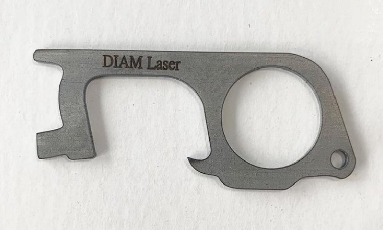 DIAM Laser,  vidéo de découpe acier avec un laser fibre