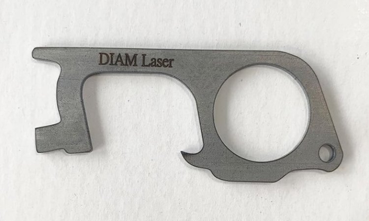 DIAM Laser Gravure sur acier Lyon